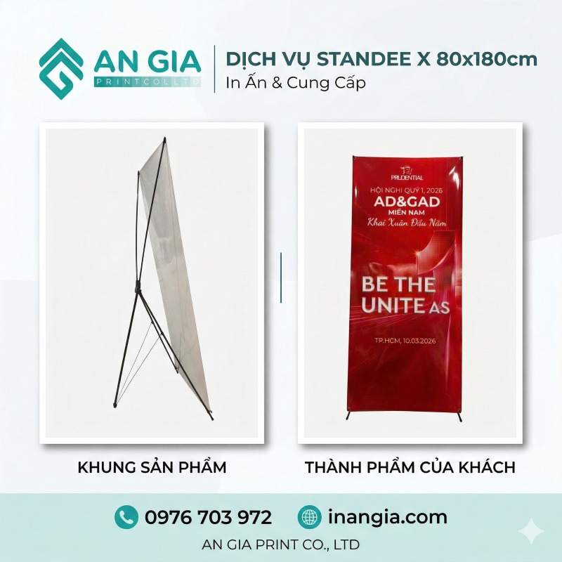 Standee X Hàn Quốc Đen